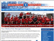 Tablet Screenshot of emergency1response.com